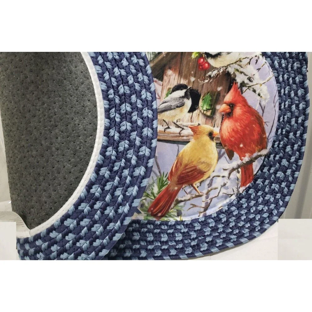 Oval Braided Kitchen Rug (20